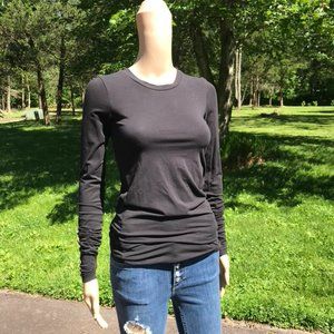 5/$25 Theory Black Long sleeve Crew neck T-shirt